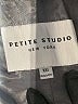 Petite Studio New York 100% Wool Checkered-gingham Gray Wool Coat Size XXS - photo 6