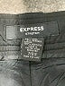 Express Solid Burgundy Black Active Pants Size 8S - photo 7