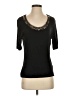 SoCa by St. John Black Short Sleeve Top Size S - photo 1