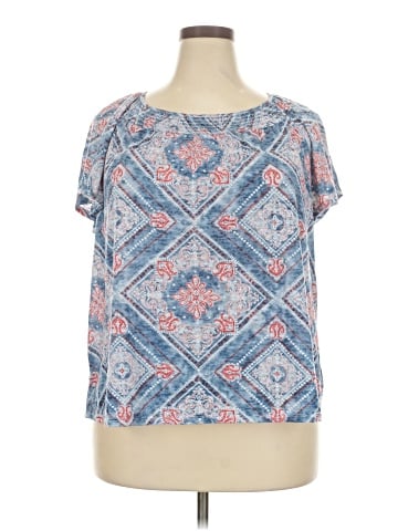 Kim Rogers Short Sleeve Blouse (view 1)