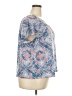 Kim Rogers Blue Short Sleeve Blouse Size 2X - photo 4