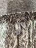 Blank London 100% Viscose Animal Print Silver Shorts Size S - photo 3