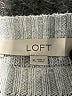 Ann Taylor LOFT 100% Cotton Gray Pullover Sweater Size XL - photo 7