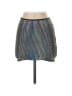 Bear Dance Houndstooth Blue Silver Casual Skirt Size S - photo 1