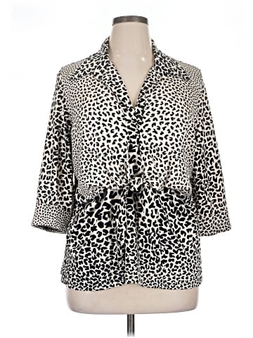 MESMERIZE 3/4 Sleeve Blouse (view 1)