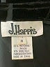 J. Harris Stripes Black Long Sleeve Blouse Size 14 - photo 7