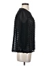 Madewell 100% Polyester Black 3/4 Sleeve Blouse Size S - photo 4