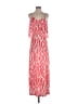 5/48 Print Red Casual Dress Size XS - photo 1