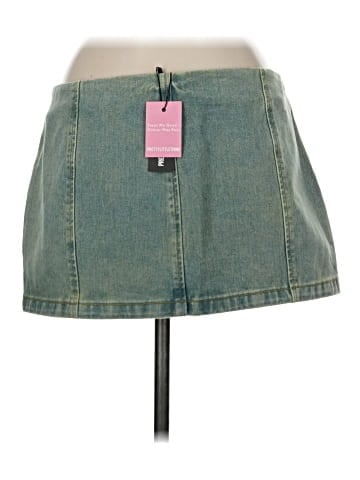 PrettyLittleThing Denim Skirt (view 2)