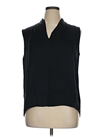 Elie Tahari Sleeveless Silk Top (view 1)