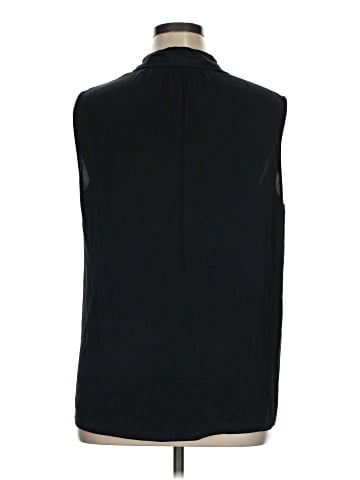 Elie Tahari Sleeveless Silk Top (view 2)