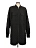Zella 100% Polyester Solid Black Coat Size M - photo 1