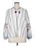 Johnny Was Blue Pullover Sweater Size XL - photo 1
