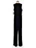 NY Collection Solid Black Jumpsuit Size M - photo 2