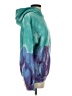 iets frans Tie-dye Teal Pullover Hoodie Size S - photo 4