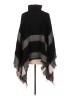 Lulus 100% Acrylic Black Poncho One size - photo 2