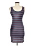 Ambiance Stripes Blue Casual Dress Size M - photo 2