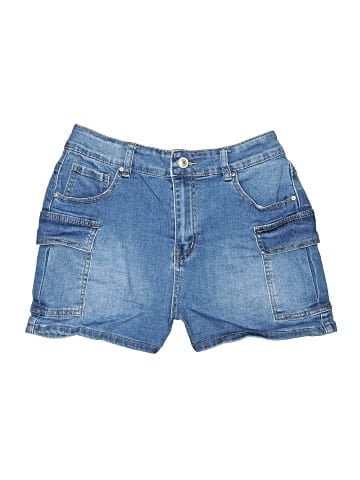 Wax Jean Denim Shorts (view 1)