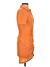 Assorted Brands Solid Orange Casual Dress Size S - photo 4