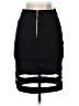 Bebe Solid Black Casual Skirt Size 4 - photo 2