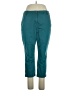 Tommy Bahama Solid Teal Casual Pants Size 16 - photo 1