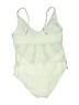 Mossimo Solid Ivory One Piece Swimsuit Size M - photo 2