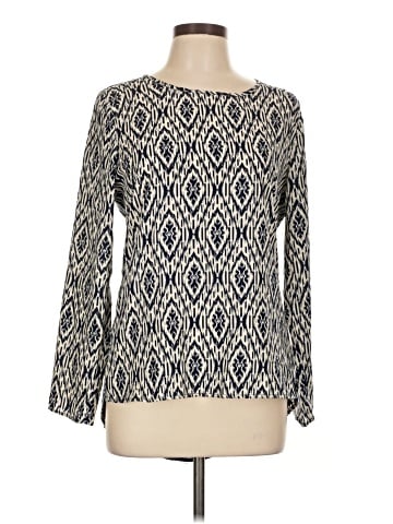 Pookie & Sebastian Long Sleeve Blouse (view 1)