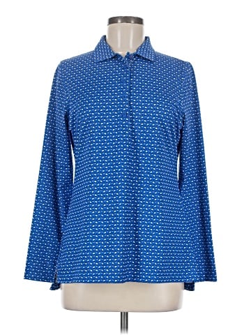 PETER MILLAR Long Sleeve Blouse (view 1)