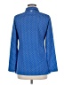 PETER MILLAR Polka Dots Blue Long Sleeve Blouse Size M - photo 2