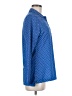 PETER MILLAR Polka Dots Blue Long Sleeve Blouse Size M - photo 4