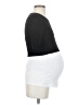 Seraphine Black Short Sleeve Top Size 4 - photo 4