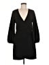 TeXTURE & THREAD Madewell Solid Black Casual Dress Size M - photo 1