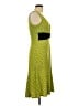 Perceptions Polka Dots Green Casual Dress Size 12 - photo 4