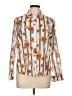 Ecru Print Ivory Long Sleeve Blouse Size L (estimated) - photo 1