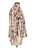 Ecru Print Ivory Long Sleeve Blouse Size L (estimated) - photo 4