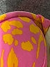 Unbranded Print Yellow Swimsuit Top Size S (estimated) - photo 3