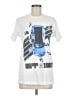 Tultex Graphic White Short Sleeve Top Size M - photo 1
