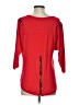 Bebe Red 3/4 Sleeve Top Size XS - photo 2