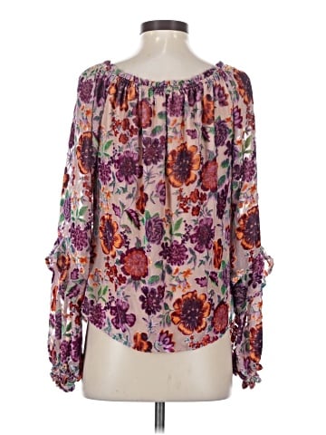 Hale Bob 3/4 Sleeve Silk Top (view 2)