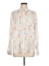 Rails Print Ivory Long Sleeve Blouse Size M - photo 1