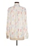 Rails Print Ivory Long Sleeve Blouse Size M - photo 2