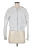 Charlotte Russe 100% Polyester Silver Zip Up Hoodie Size M - photo 1