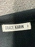 Grace Karin 100% Cotton Black Blazer Size M - photo 3