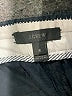J.Crew 100% Leather Chevron-herringbone Black Shorts Size 6 - photo 3