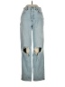 PacSun 100% Cotton Color Block Blue Jeans Size 25 waist - photo 1