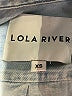 Lola River Blue Long Sleeve Polo Size XS - photo 7