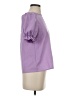 Shein 100% Polyester Purple Short Sleeve Blouse Size 4 - photo 4