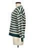 Harlow & Rose 100% Polyester Stripes Teal Pullover Sweater Size M - photo 5