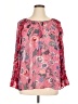 Style&Co 100% Polyester Pink 3/4 Sleeve Blouse Size XL - photo 1