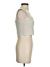 Shein 100% Polyester Ivory Sleeveless Top Size 2 - photo 4